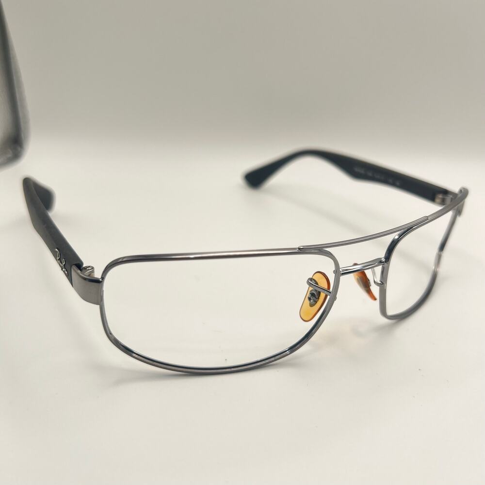 Ray-Ban RB3445 004 Rubber Gunmetal Pilot Sunglasses FRAMES ONLY 61-17